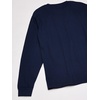 image:imageHanes Mens Beefy Long Sleeve Shirt 1 or 2 PackNavy  1 Pack