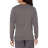 image:imageHanes Mens Beefy Long Sleeve Shirt 1 or 2 PackSmoke Gray  1 Pack