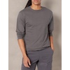 image:imageHanes Mens Beefy Long Sleeve Shirt 1 or 2 PackSmoke Gray  1 Pack