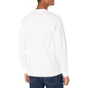 image:imageHanes Mens Beefy Long Sleeve Shirt 1 or 2 PackWhite  2 Pack