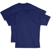 image:imageHanes Mens BeefyT TShirt Heavyweight Cotton TShirts for Men 1 or 2 Pack Mens Tees TallNavy