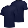 image:imageHanes Mens BeefyT TShirt Heavyweight Cotton TShirts for Men 1 or 2 Pack Mens Tees TallNavy