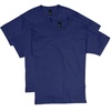 image:imageHanes Mens BeefyT TShirt Heavyweight Cotton TShirts for Men 1 or 2 Pack Mens Tees TallNavy