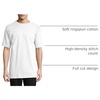 image:imageHanes Mens BeefyT TShirt Heavyweight Cotton TShirts for Men 1 or 2 Pack Mens Tees TallWhite
