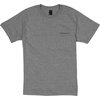 image:imageHanes Mens Beefyt Pocket Heavyweight Cotton Pocket Tee for Men FullCut TShirt 1 Or 2 PackCharcoal Heather  1 Pack