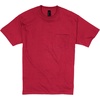 image:imageHanes Mens Beefyt Pocket Heavyweight Cotton Pocket Tee for Men FullCut TShirt 1 Or 2 PackDeep Red  1 Pack
