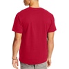 image:imageHanes Mens Beefyt Pocket Heavyweight Cotton Pocket Tee for Men FullCut TShirt 1 Or 2 PackDeep Red  2 Pack