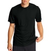 image:imageHanes Mens Cool Dri Performance TShirt MoistureWicking Short Sleeve Tee 40 UPF Protection 2 Or 5 PackBlack  2 Pack