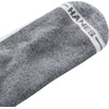 image:imageHanes Mens Crew Socks Pack 8 Pairs Max Cushion Moisturewicking Ankle Socks for Men Cushioned Ankle LengthWhite With Gray Logo  8 Pack