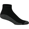 image:imageHanes Mens Crew Socks Pack 8 Pairs Max Cushion Moisturewicking Ankle Socks for Men Cushioned Ankle LengthWhite With Red Logo  12 Pack