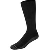 image:imageHanes Mens Crew amp Over the Calf Socks Pack Max Cushioned Moisturewicking Stay Dry Socks Athletic Socks 6 8 Or 12pairsBlack With Gray Logo  6 Pack