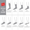 image:imageHanes Mens Crew amp Over the Calf Socks Pack Max Cushioned Moisturewicking Stay Dry Socks Athletic Socks 6 8 Or 12pairsCharcoalNavyBlack With Red Logo  6 Pack