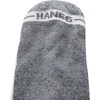 image:imageHanes Mens Crew amp Over the Calf Socks Pack Max Cushioned Moisturewicking Stay Dry Socks Athletic Socks 6 8 Or 12pairsWhite With Gray Logo  8 Pack