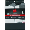 image:imageHanes Mens Crew amp Over the Calf Socks Pack Max Cushioned Moisturewicking Stay Dry Socks Athletic Socks 6 8 Or 12pairsWhiteGrey Foot Bottom  8 Pack