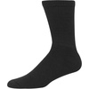 image:imageHanes Mens Double Tough Socks Crew and Ankle Moisturing Wicking Socks Black amp White MultiPacksBlack  Crew 12 Pair
