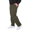 image:imageHanes Mens EcoSmart Sweatpants Athletic Lounge Pants with Pockets Open Hem Bottom Fleece PantsFatigue Green