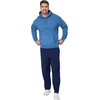 image:imageHanes Mens EcoSmart Sweatpants Athletic Lounge Pants with Pockets Open Hem Bottom Fleece PantsNavy