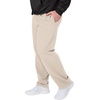 image:imageHanes Mens EcoSmart Sweatpants Athletic Lounge Pants with Pockets Open Hem Bottom Fleece PantsSand