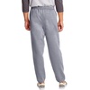 image:imageHanes Mens Ecosmart Best Sweatpants Athletic Lounge Pants with Ced CuffsLight Steel  2 Pack