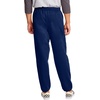 image:imageHanes Mens Ecosmart Best Sweatpants Athletic Lounge Pants with Ced CuffsLight SteelNavy  2 Pack