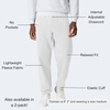 image:imageHanes Mens Ecosmart Best Sweatpants Athletic Lounge Pants with Ced CuffsWhite  1 Pack