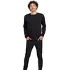image:imageHanes Mens Essentials LongSleeve TShirt Crewneck Cotton TShirts for Men 2PackBlack  4 Pack