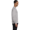 image:imageHanes Mens Essentials LongSleeve TShirt Crewneck Cotton TShirts for Men 2PackLight Steel  2 Pack
