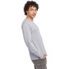 image:imageHanes Mens Essentials LongSleeve TShirt Crewneck Cotton TShirts for Men 2PackLight Steel  4 Pack
