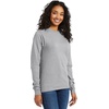 image:imageHanes Mens Essentials LongSleeve TShirt Crewneck Cotton TShirts for Men 2PackLight Steel  4 Pack