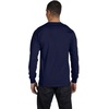image:imageHanes Mens Essentials LongSleeve TShirt Crewneck Cotton TShirts for Men 2PackNavy  2 Pack