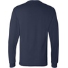 image:imageHanes Mens Essentials LongSleeve TShirt Crewneck Cotton TShirts for Men 2PackNavy  2 Pack