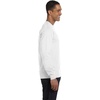 image:imageHanes Mens Essentials LongSleeve TShirt Crewneck Cotton TShirts for Men 2PackWhite  2 Pack