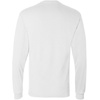 image:imageHanes Mens Essentials LongSleeve TShirt Crewneck Cotton TShirts for Men 2PackWhite  2 Pack
