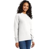 image:imageHanes Mens Essentials LongSleeve TShirt Crewneck Cotton TShirts for Men 2PackWhite  4 Pack