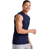 image:imageHanes Mens Essentials Midweight Muscle TShirt Pack Cotton Muscle Tank Shirts 3PackAthletic Navy