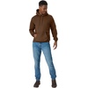 image:imageHanes Mens Hoodie  EcoSmart Fleece Hooded Sweatshirt for Men amp Women  Midweight Fleece  Big amp Tall AvailableArmy Brown