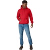 image:imageHanes Mens Hoodie  EcoSmart Fleece Hooded Sweatshirt for Men amp Women  Midweight Fleece  Big amp Tall AvailableDeep Red