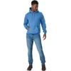 image:imageHanes Mens Hoodie  EcoSmart Fleece Hooded Sweatshirt for Men amp Women  Midweight Fleece  Big amp Tall AvailableDenim Blue