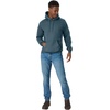 image:imageHanes Mens Hoodie  EcoSmart Fleece Hooded Sweatshirt for Men amp Women  Midweight Fleece  Big amp Tall AvailableMetallic Teal
