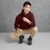 image:imageHanes Mens Hoodie  EcoSmart Fleece Hooded Sweatshirt for Men amp Women  Midweight Fleece  Big amp Tall AvailableMulled Berry