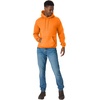 image:imageHanes Mens Hoodie  EcoSmart Fleece Hooded Sweatshirt for Men amp Women  Midweight Fleece  Big amp Tall AvailableSafety Orange