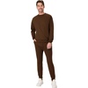 image:imageHanes Mens Joggers EcoSmart Fleece Sweatpants for Men Mens Lounge Pants 305Army Brown