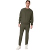 image:imageHanes Mens Joggers EcoSmart Fleece Sweatpants for Men Mens Lounge Pants 305Fatigue Green