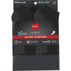 image:imageHanes Mens Max Cushion Low Cut Socks 6 8 and 12 Pair Pack White and BlackBlack  8 Pair Pack