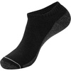 image:imageHanes Mens Max Cushion Low Cut Socks 6 8 and 12 Pair Pack White and BlackBlack With Gray Logo  8 Pack