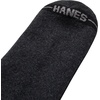image:imageHanes Mens Max Cushion Low Cut Socks 6 8 and 12 Pair Pack White and BlackBlack With Gray Logo  8 Pack