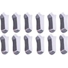 image:imageHanes Mens Max Cushion Low Cut Socks 6 8 and 12 Pair Pack White and BlackWhite  12 Pair Pack
