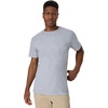 image:imageHanes Mens Mens Workwear Short Sleeve Tee 2PackLight Steel