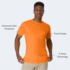 image:imageHanes Mens Mens Workwear Short Sleeve Tee 2PackSafety Orange