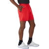 image:imageHanes Mens Moves Performance Shorts Athletic MoistureWicking Shorts with Pockets 6 InseamHolly Berry Red